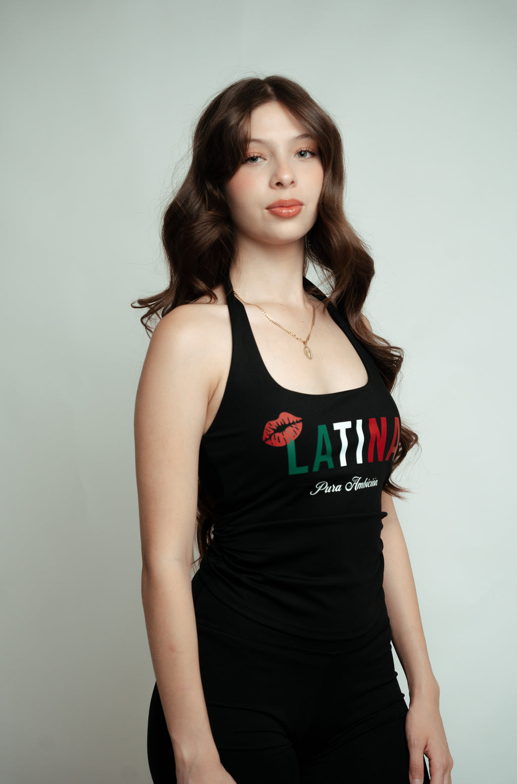 Pura Ambición "Latina" Halter Top