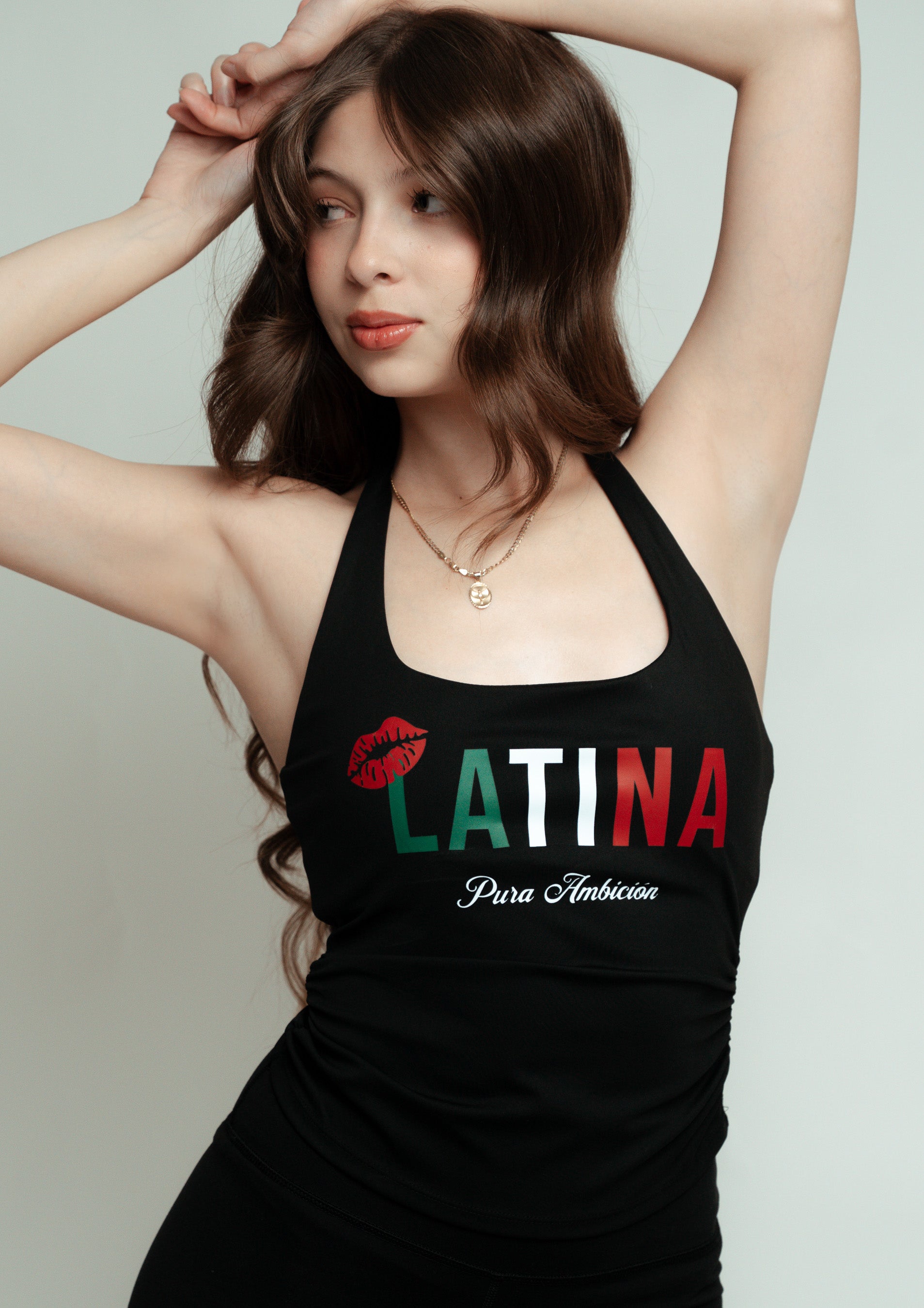 Pura Ambición "Latina" Halter Top