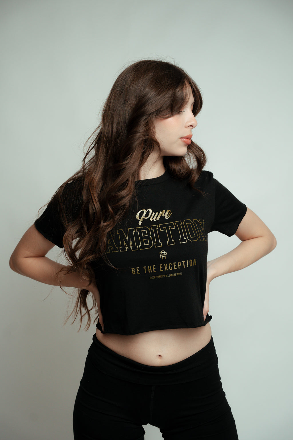 Classic "Pure Ambition" Crop Top