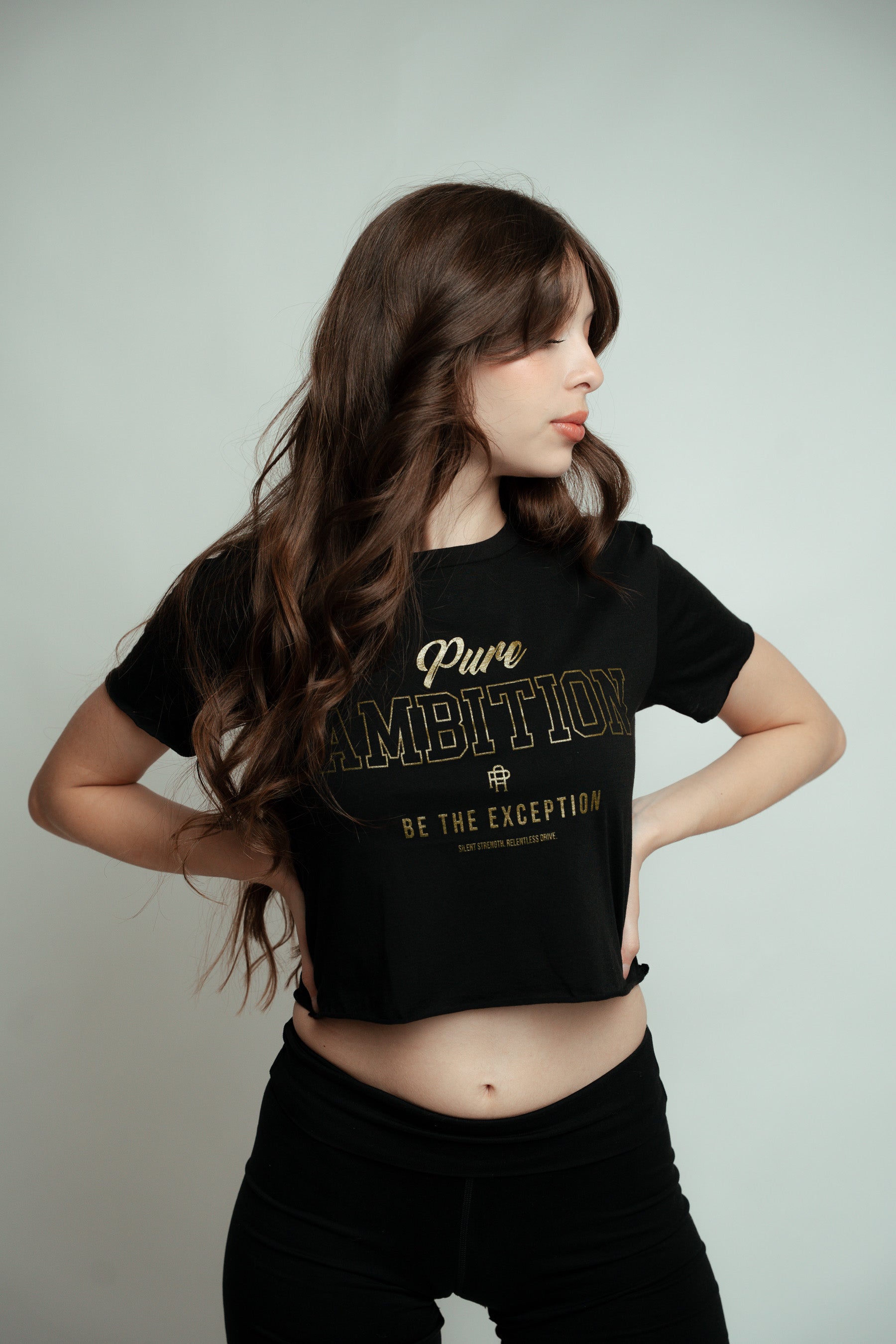 Classic "Pure Ambition" Crop Top