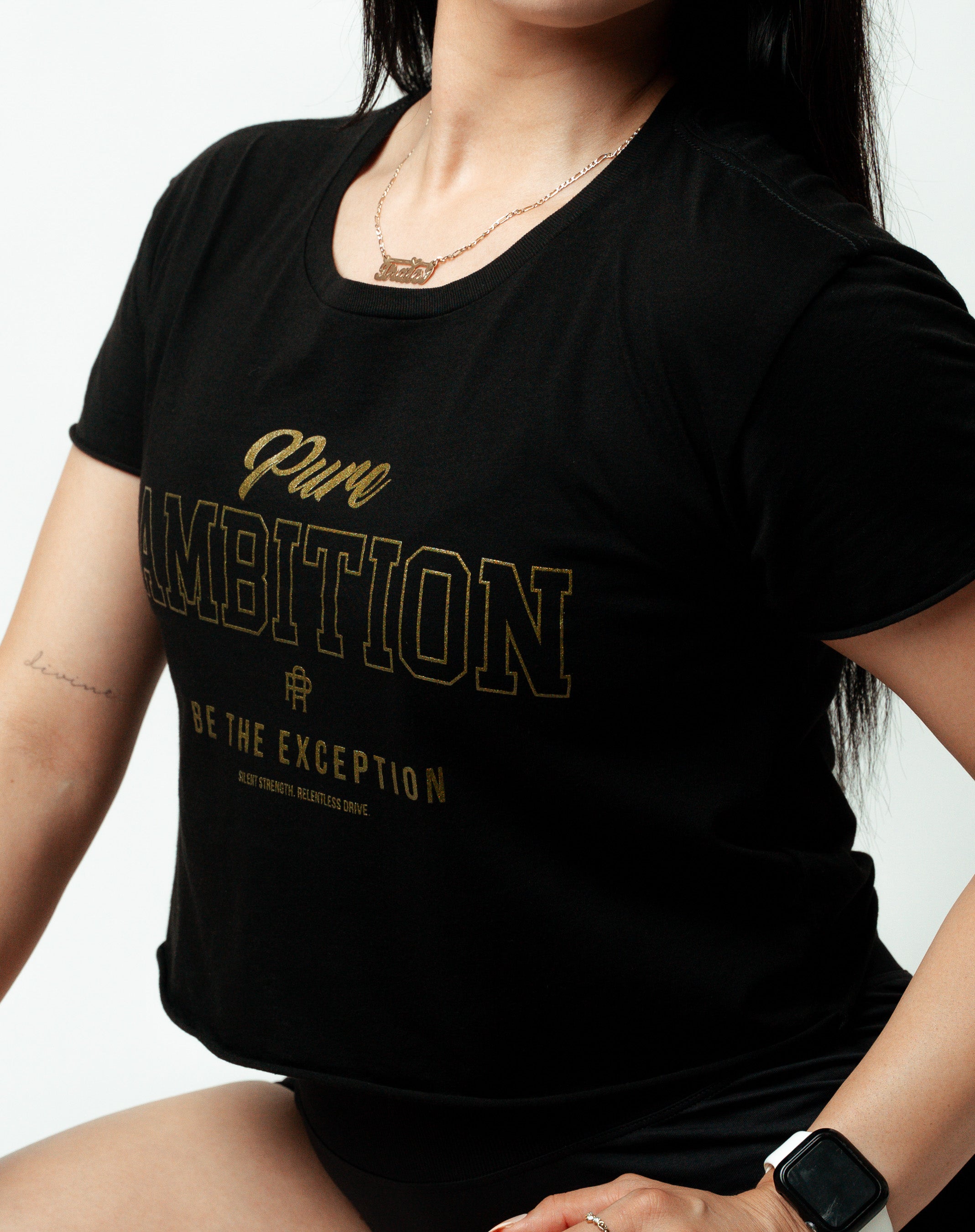 Classic "Pure Ambition" Crop Top