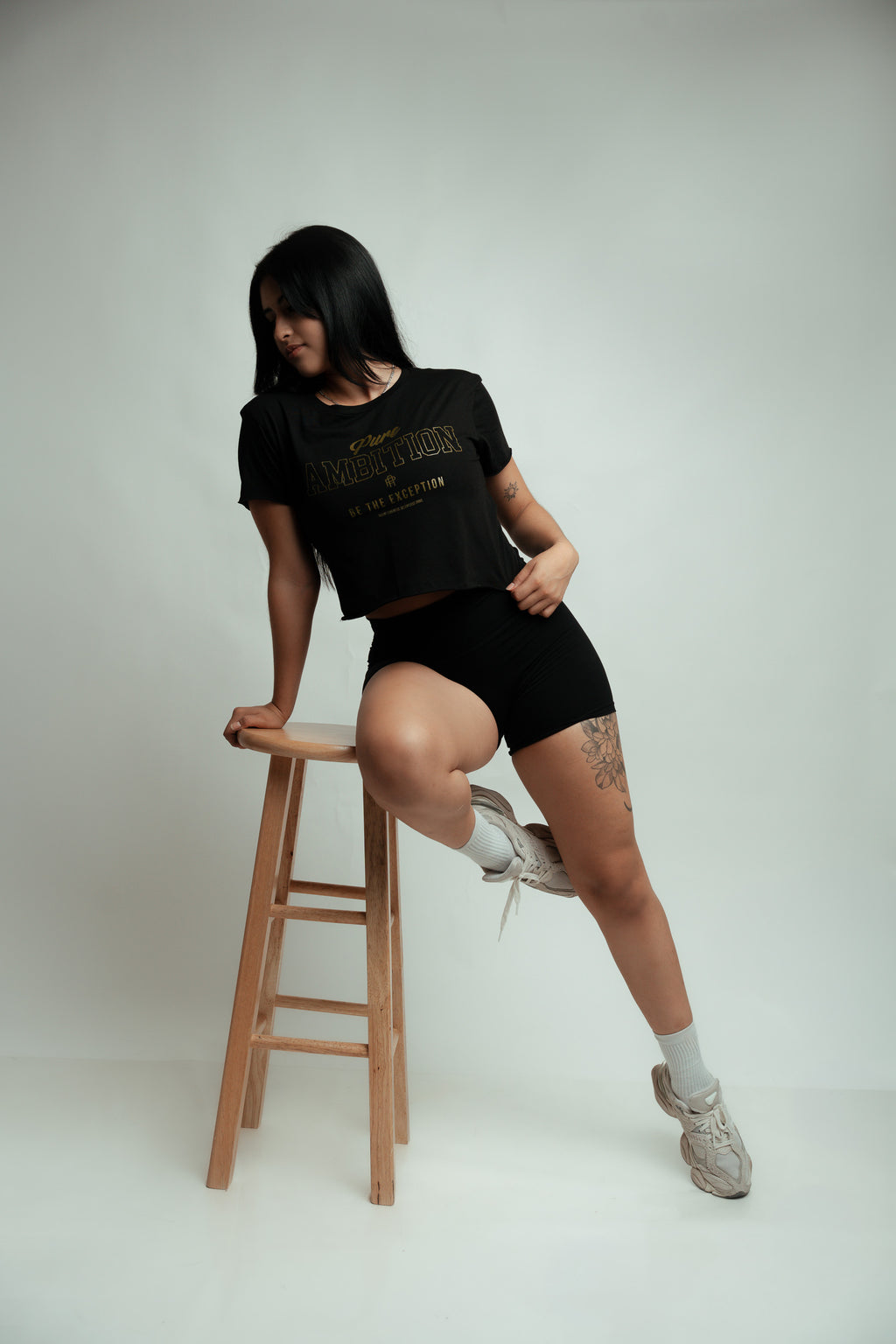 Classic "Pure Ambition" Crop Top