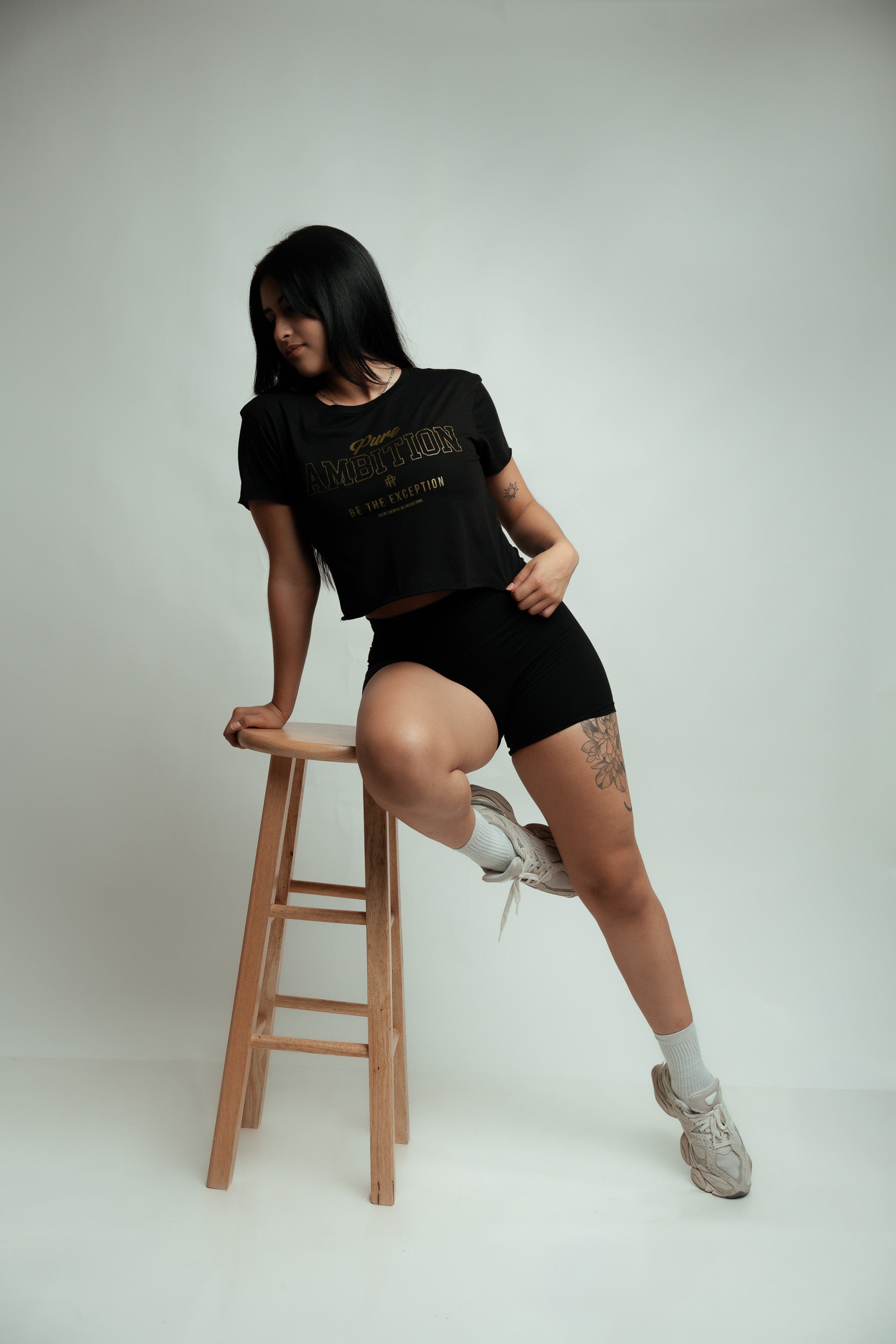 Classic "Pure Ambition" Crop Top