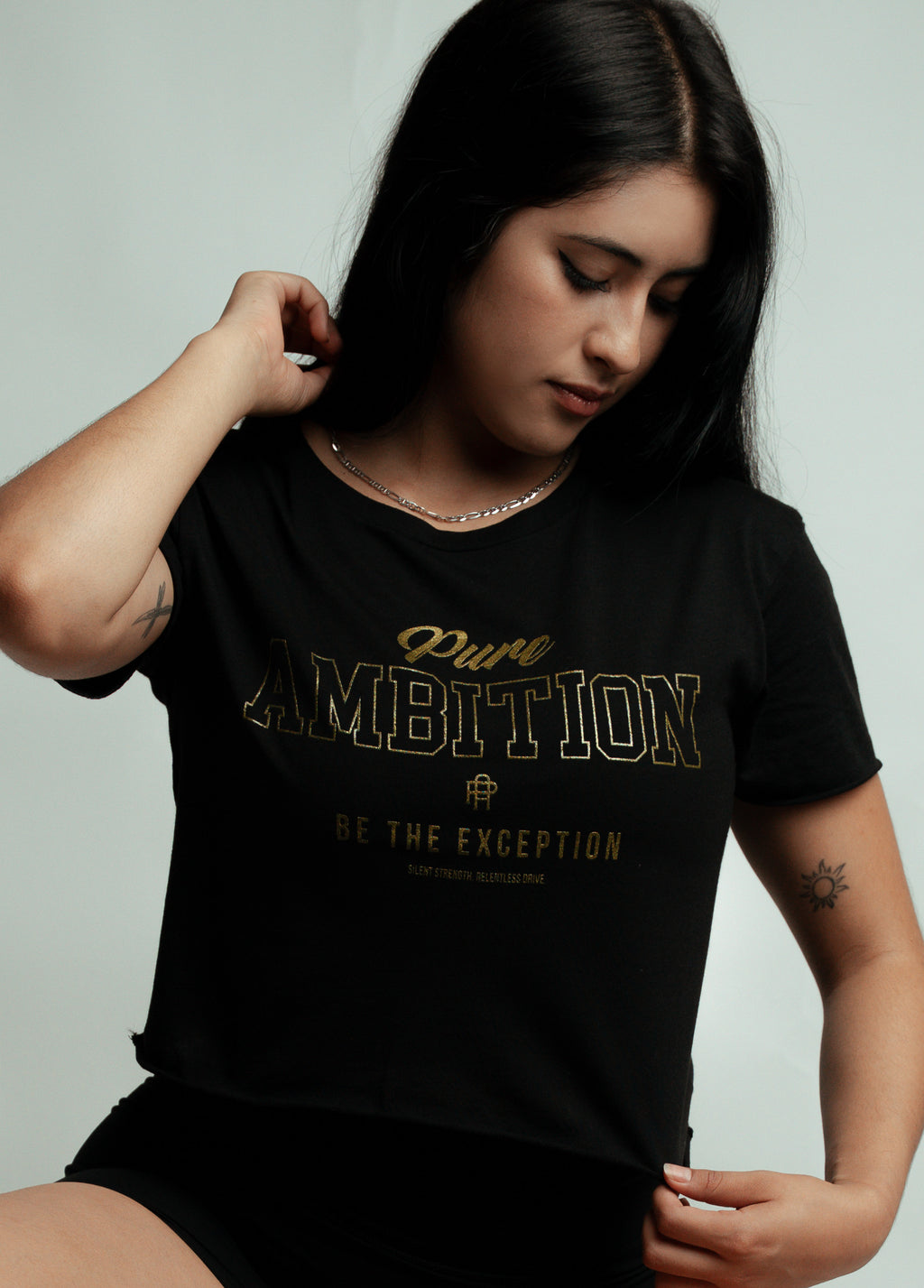 Classic "Pure Ambition" Crop Top